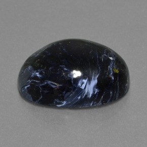 Pietersita multicolorido natural 12,22ct, corte oval, opaco
