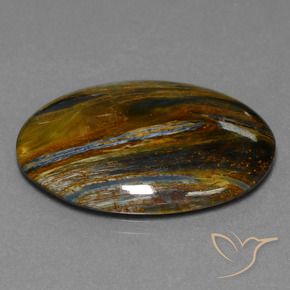 Pietersite Multicolorido Natural 20.70ct, oval, Opaco