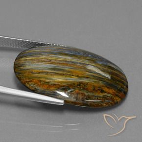 Pietersite Multicolorido Natural 24.13ct, oval, Opaco