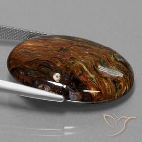 Pietersite Multicolorido Natural 29.04ct, oval, Opaco