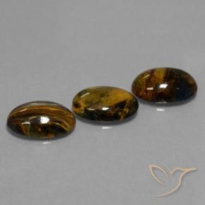 Pedras preciosas de Pietersite Multicolorido natural de 12.70 ct, oval, Opaco