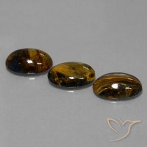 Pedras preciosas de Pietersite Multicolorido natural de 12.70 ct, oval, Opaco
