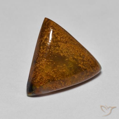 Pietersite Castanho médio Natural 4.51ct, Trilhão, Opaco