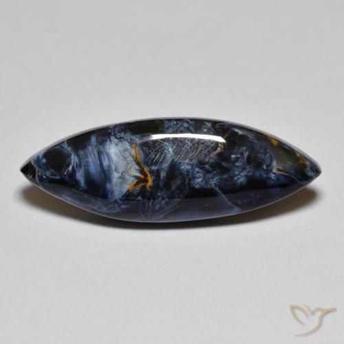 5.06ct Natural Multicolorido Pietersite, Marquesa, Opaco