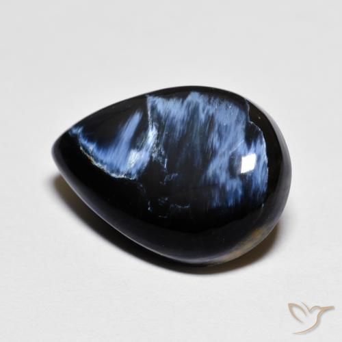 Pietersite Multicolorido Natural 6.93ct, Formato de pêra, Opaco