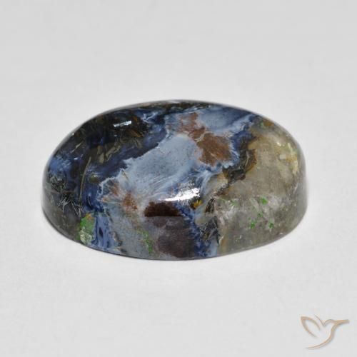 Pietersite Multicolorido Natural 9.50ct, oval, Opaco