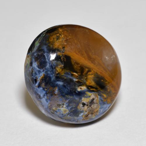Pietersite Multicolorido Natural 8.01ct, Corte Redondo, Opaco