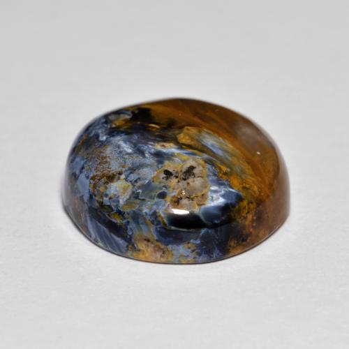 Pietersite Multicolorido Natural 8.01ct, Corte Redondo, Opaco