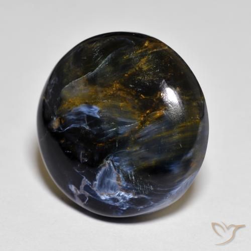 Pietersite Multicolorido Natural 11.16ct, Redondo, Opaco