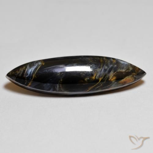 6.82ct Natural Multicolorido Pietersite, Marquesa, Opaco