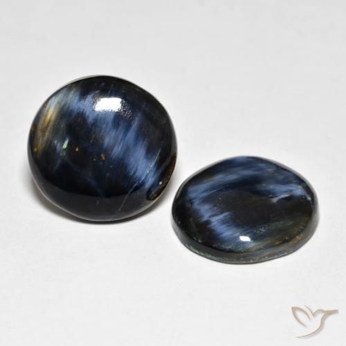Pedras preciosas de Pietersite Multicolorido natural de 11.71 ct, Redondo, Opaco
