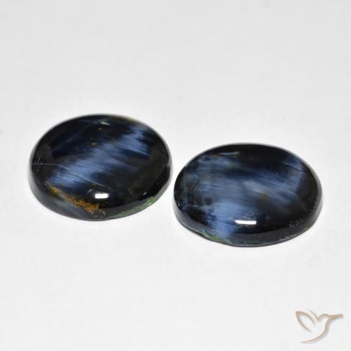 Pedras preciosas de Pietersite Multicolorido natural de 11.71 ct, Redondo, Opaco