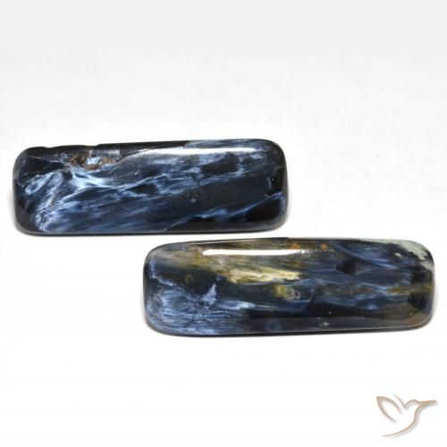 17.43ctw Natural Multicolorido Pietersite, Almofada, Opaco