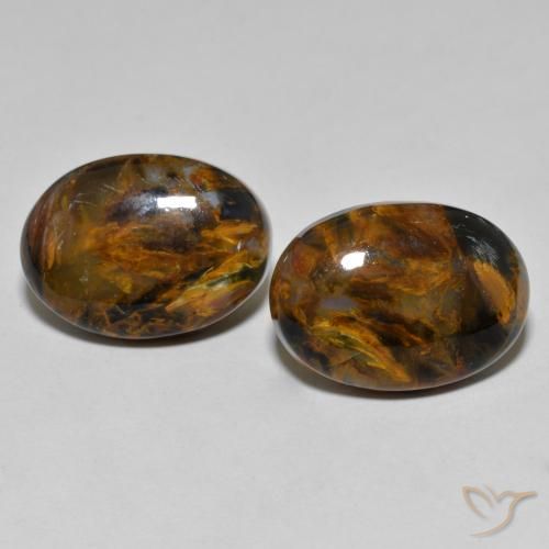 20.08ctw Natural Multicolorido Pietersite, oval, Opaco