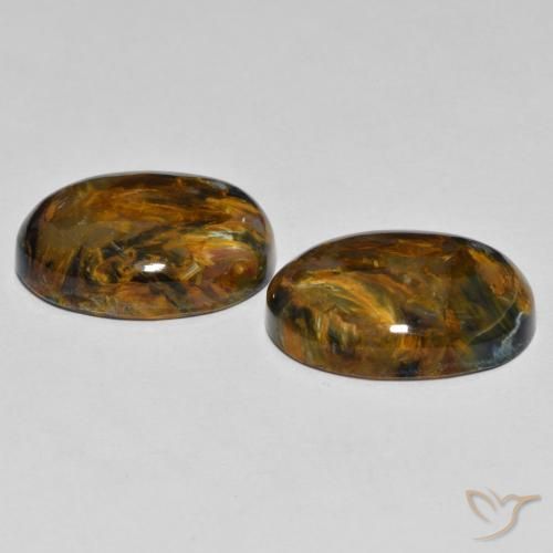Pedras preciosas de Pietersite Multicolorido natural de 20.08 ct, oval, Opaco