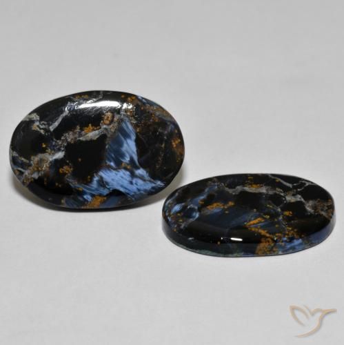 Pedras preciosas de Pietersite Multicolorido natural de 16.59 ct, oval, Opaco