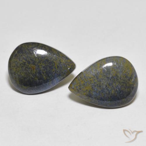 8.36ctw Natural Multicolorido Pietersite, Formato de pêra, Opaco