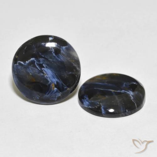Pedras preciosas de Pietersite Multicolorido natural de 14.57 ct, Redondo, Opaco