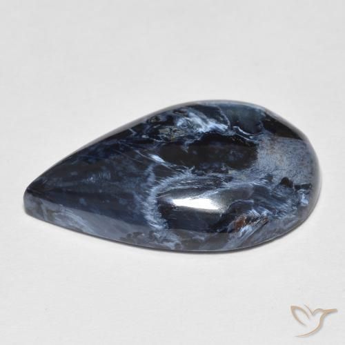 Pietersite Multicolorido Natural 8.28ct, Formato de pêra, Opaco