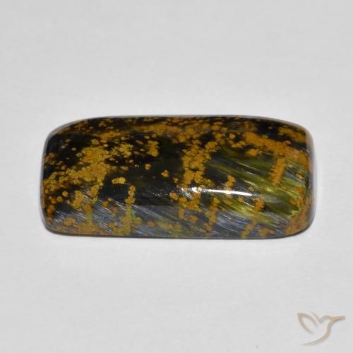 Pietersite Multicolorido Natural 10.02ct, Almofada, Opaco