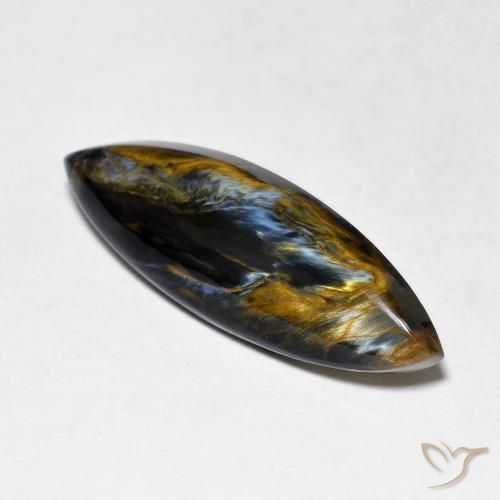 7.14ct Natural Multicolorido Pietersite, Marquesa, Opaco