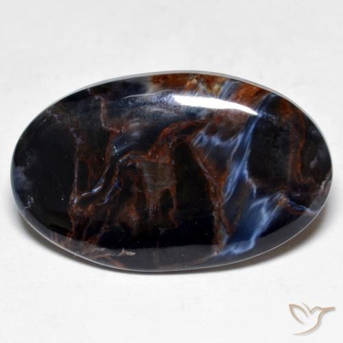 12.96ct Natural Multicolorido Pietersite, oval, Opaco