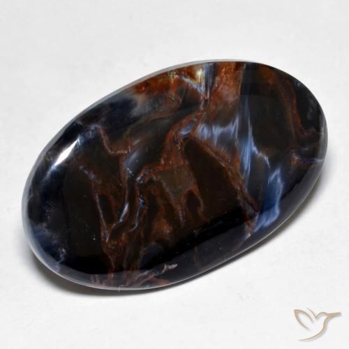 Pietersite Multicolorido Natural 12.96ct, oval, Opaco