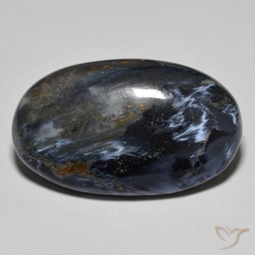 12.66ct Natural Multicolorido Pietersite, oval, Opaco