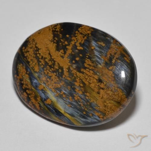 Pietersite Multicolorido Natural 11.82ct, oval, Opaco