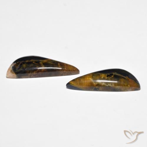 Pedras preciosas de Pietersite Multicolorido natural de 14.31 ct, Chique, Opaco