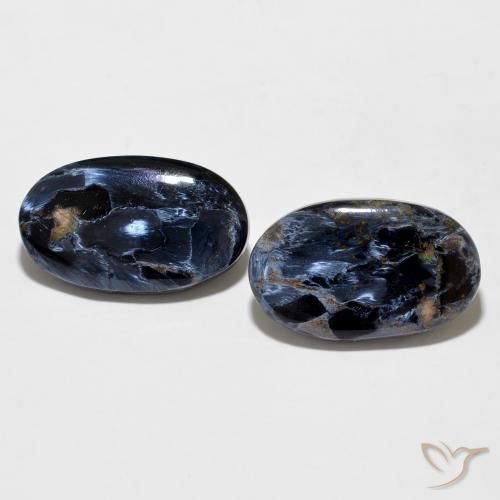 10.02ctw Natural Multicolorido Pietersite, oval, Opaco