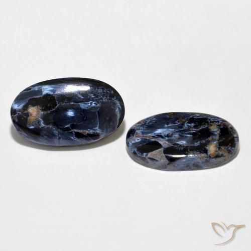 Pedras preciosas de Pietersite Multicolorido natural de 10.02 ct, oval, Opaco