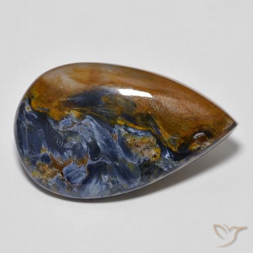 Pietersite Multicolorido Natural 12.01ct, Formato de pêra, Opaco