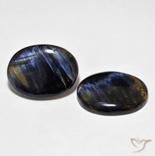 Pedras preciosas de Pietersite Multicolorido natural de 18.22 ct, oval, Opaco