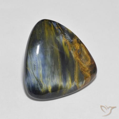 Pietersite Multicolorido Natural 16.98ct, Trilhão, Opaco