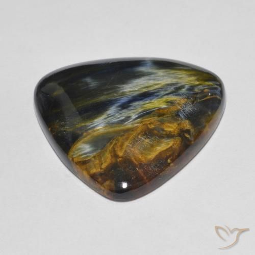 Pietersite Multicolorido Natural 16.98ct, Trilhão, Opaco
