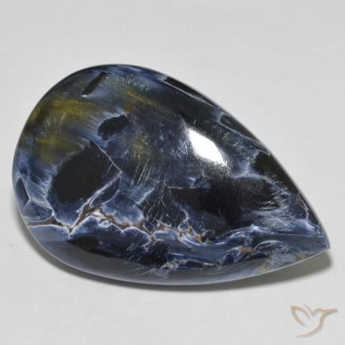 Pietersite Multicolorido Natural 25.13ct, Formato de pêra, Opaco