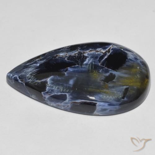 Pietersite Multicolorido Natural 25.13ct, Formato de pêra, Opaco