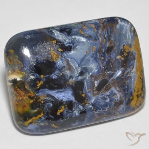 23.01ct Natural Multicolorido Pietersite, Almofada, Opaco