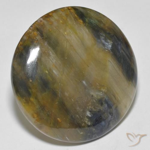 Pietersite Multicolorido Natural 36.15ct, Redondo, Opaco
