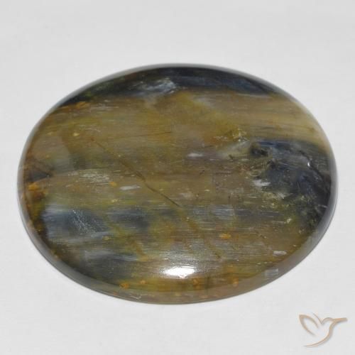 Pietersite Multicolorido Natural 36.15ct, Redondo, Opaco