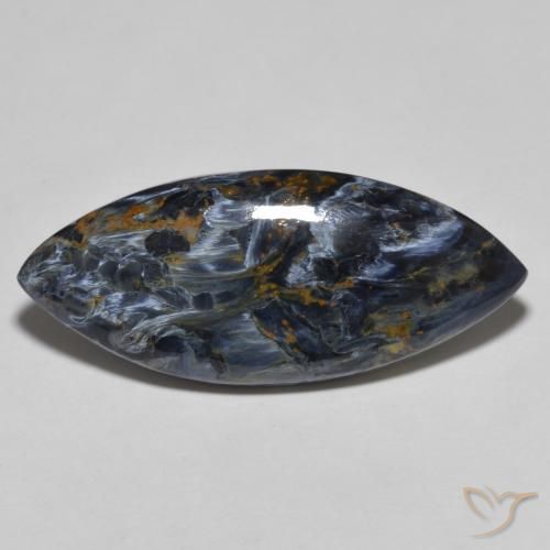 15.65ct Natural Multicolorido Pietersite, Marquesa, Opaco
