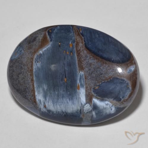Pietersite Multicolorido Natural 20.48ct, oval, Opaco