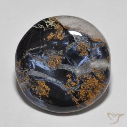 11.67ct Natural Multicolorido Pietersite, Redondo, Opaco