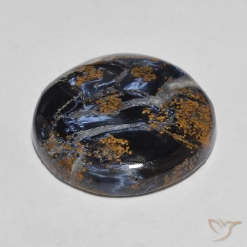 Pietersite Multicolorido Natural 11.67ct, Redondo, Opaco