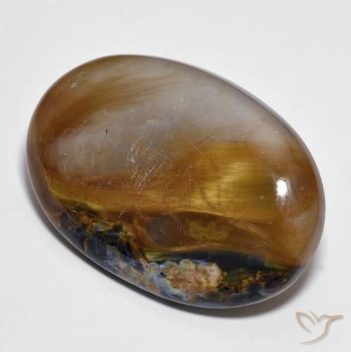 Pietersite Multicolorido Natural 20.81ct, oval, Translúcido