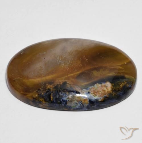 Pietersite Multicolorido Natural 20.81ct, oval, Translúcido