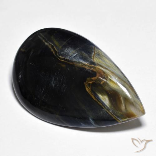Pietersite Multicolorido Natural 27.85ct, Formato de pêra, Opaco