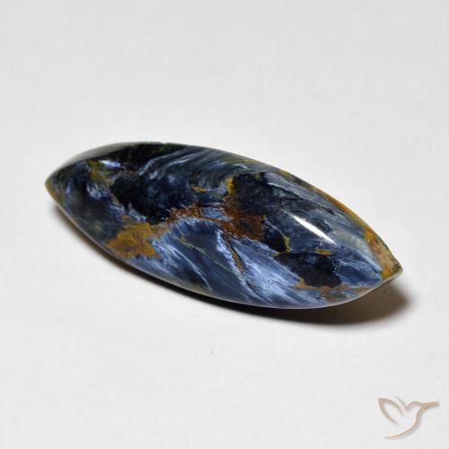Pietersite Multicolorido Natural 4.84ct, Marquesa, Opaco