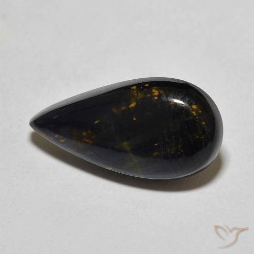 Pietersite Multicolorido Natural 3.86ct, Formato de pêra, Opaco